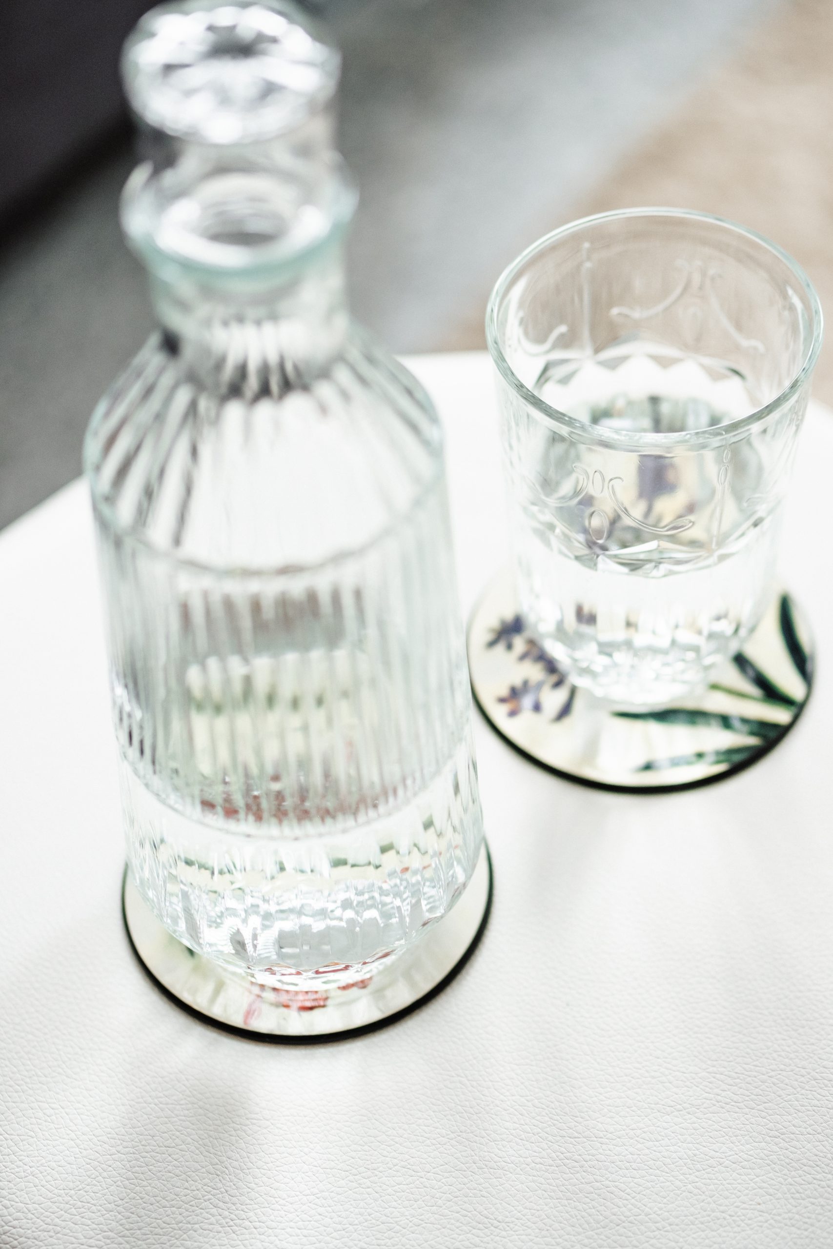 Herz auf Glasscheibe